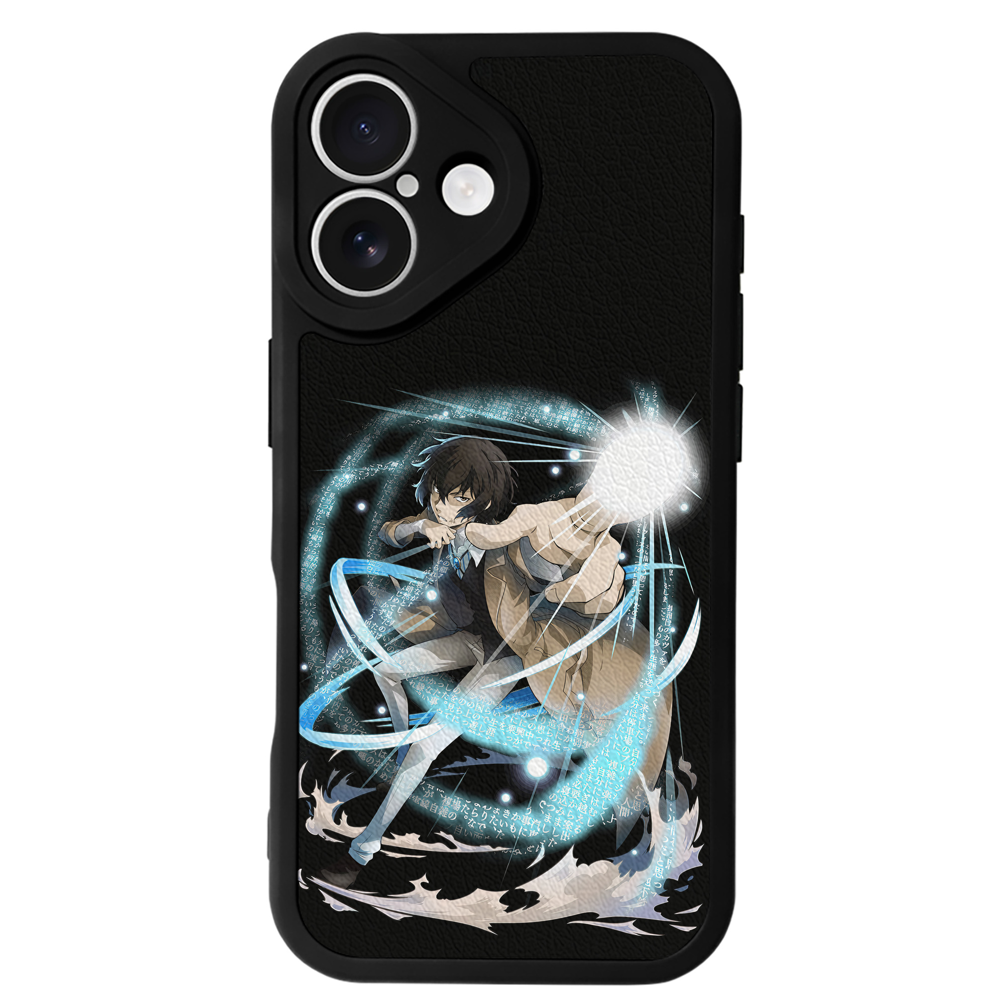 （画像用） 文豪ストレイドッグス Bungo Stray Dogs 【iPhone 16シリーズ対応】シリコンスマホケース（レザー調） 材質：シリコン